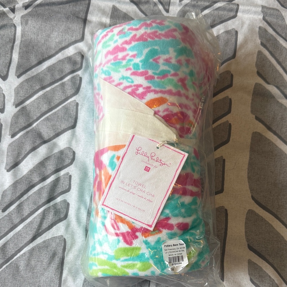 Lilly Pulitzer Vibrant Patterned Towel